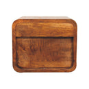 Floating Mini Chestnut Nightsand