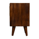 Mini Manila Gold 1 Drawer Bedside