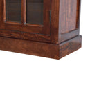 Tall Cherry Glazed Cabinet