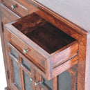 Cherry Glazed Cabinet