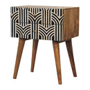 Edessa Bone Inlay Nightsand