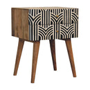 Edessa Bone Inlay Nightsand