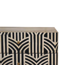 Edessa Bone Inlay Nightsand