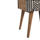 Edessa Bone Inlay Nightsand