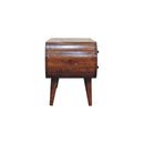 Chestnut Circular Media Unit