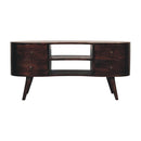 Light Walnut Wave Entertainment Unit