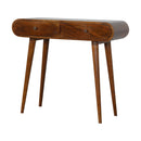 Vinton Curved Edge Console Table
