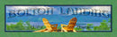 Bolton Landing Adirondack Chairs Latitude Longitude   | Wall Art Print on Real Wood