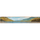 Lake George, New York Scenic Wooden Sign | Wall Art Print on Real Wood