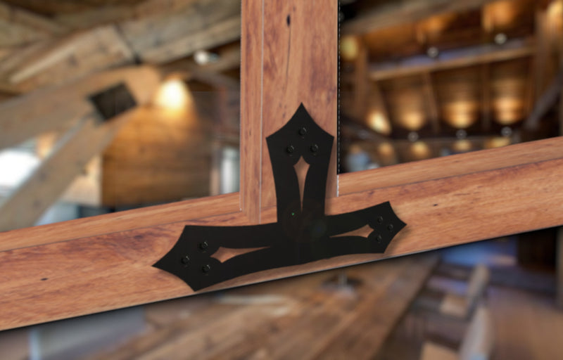 Gothic Brackets For 4x4 Dimensional Lumber