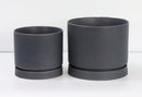 Carmel Attached Saucers Planters