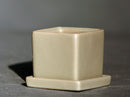 Cube Pot with Detached Saucers By Plantatorem