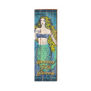 Ocean Isle Beach Mermaid Sign | Real Wood Art Print