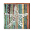 Starfish Orange Boards | Wall Art Print on Real Wood