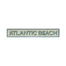 Atlantic Beach Coastal White | Wall Art Print on Real Wood