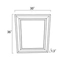 Kirchham Modern Wall Mirror