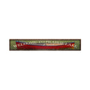 Welcome to Prairie Lake Canoe Sign | Wall Art Print on Real Wood