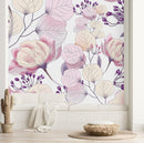 Gentle Leaves and Flowers Wallpaper