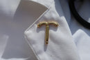 IUD Gold Lapel Pin