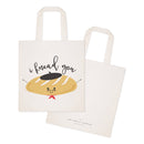 I Knead You Cotton Canvas Tote Bag
