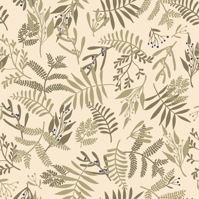 Vintage Leaves Wallpaper