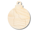 Unfinished Wood Etched Idaho Ornament Shape | Paint By Line Crafts | up to 30" DIY