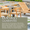 Telluride Oiled Teak Outdoor Patio Rocking Chair