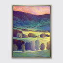 Illuminated Greens - Open Edition Canvas Print