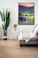 Illuminated Greens - Open Edition Canvas Print