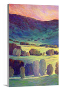 Illuminated Greens - Open Edition Canvas Print