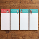 Because It's Shop O'Clock Somewhere Magnetic List Notepad | Retro Shopping-Themed Magnet Pad