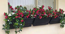 Pink Bougainvillea Artificial Hanging Plant Set of 5 35in – UV Resistant