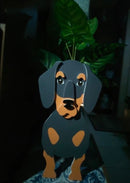 Small Dachshund Planter