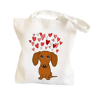 Lovefest (Smooth Coat) Canvas Shopper Tote Bag