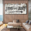 Sand And Surf Sign IV