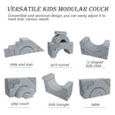 Kids Modular Couch-Climbing Play Couch