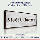Sweet Dreams Bedroom Grunge Sign