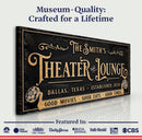 Personalized Theater Sign II