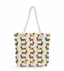 Dachshund Design Beach Bags