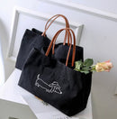 Country Cowboy Dachshund Canvas Handbag