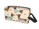 Dachshund Tourist Toiletry Cube