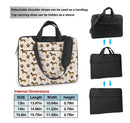 Deluxe Laptop Case - Classic Dachshunds