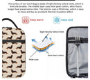 It's Been a Long Day Dachshund Rectangular Insulated Lunch Bag