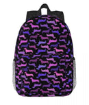 Purple Dachshunds Backpack