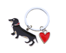 Dachshund Love Keychain