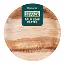 Bosnal - Palm Leaf Biodegradable Plates, 6 inch, Round