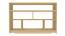 Montessori Classroom Shelf - 4' x 32" - Open Back