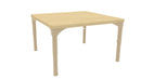 Square Adjustable Kids Table – 17" to 25" Height | Activity Table for Classrooms, Daycares & Homeschool
