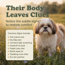 Skin & Coat Support Soft Chews for Dogs | Pack of 2 | 60 Chews - 6.35 oz | LivHerbals, Inc.