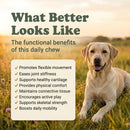 Hip & Joint Support Soft Chews for Dogs | 60 Chews - 6.35 oz | LivHerbals, Inc.